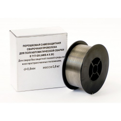 Стоимость Проволока порошковая MIG E71T-GS d=0,8 мм (1 кг) в Кременье